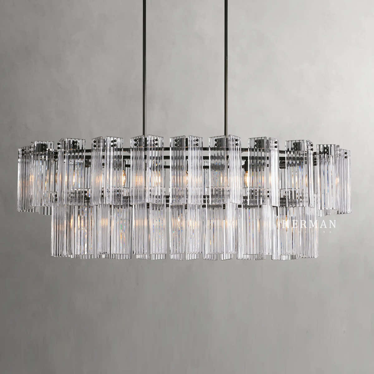 Delsie Oval 63" Chandelier