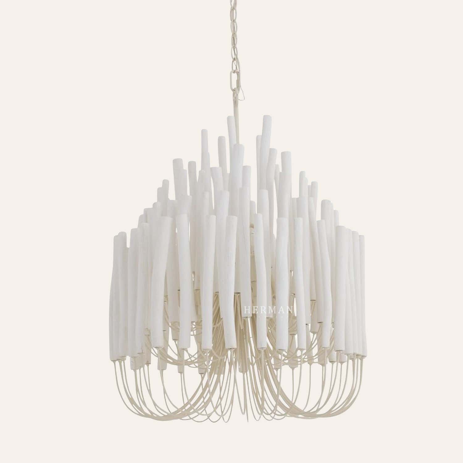 Tilda Alabaster Chandelier  21" 36"