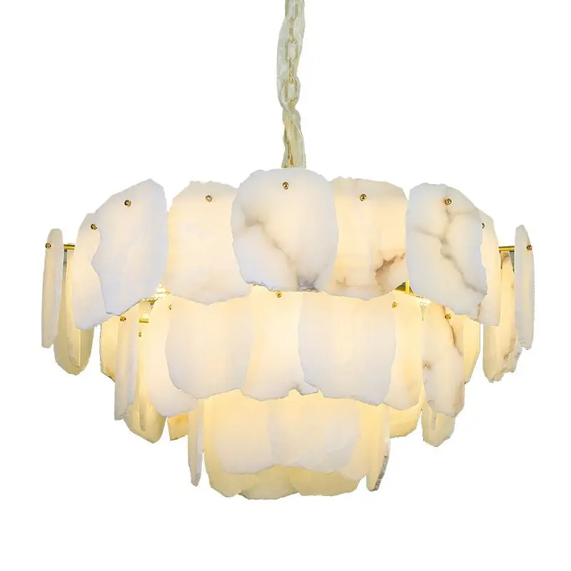 Spain Alabaster Modern Living Room Chandeliers