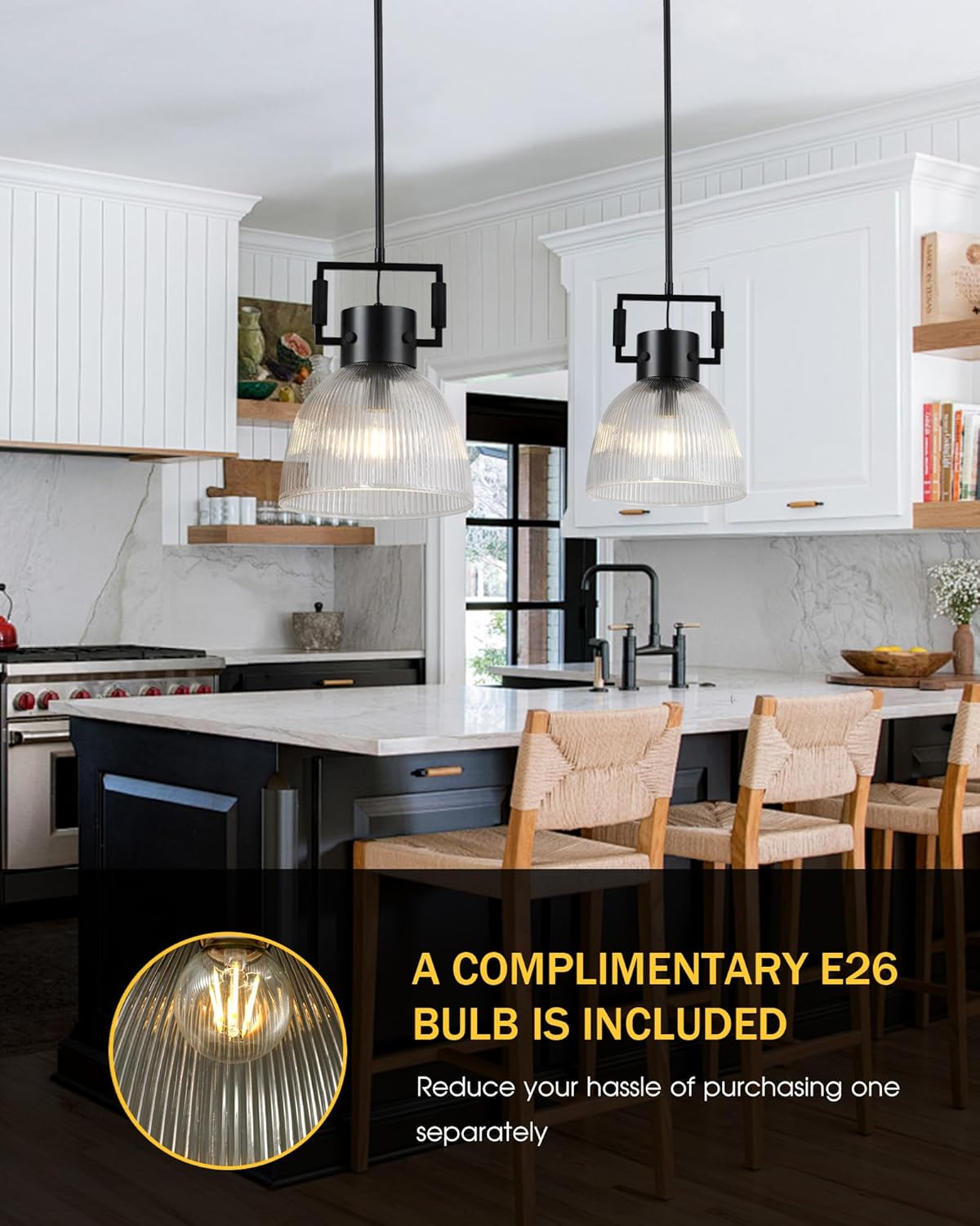 Bronze Pendant Lights Kitchen Island 10" - Fast Delivery- 1-Luxehomezone