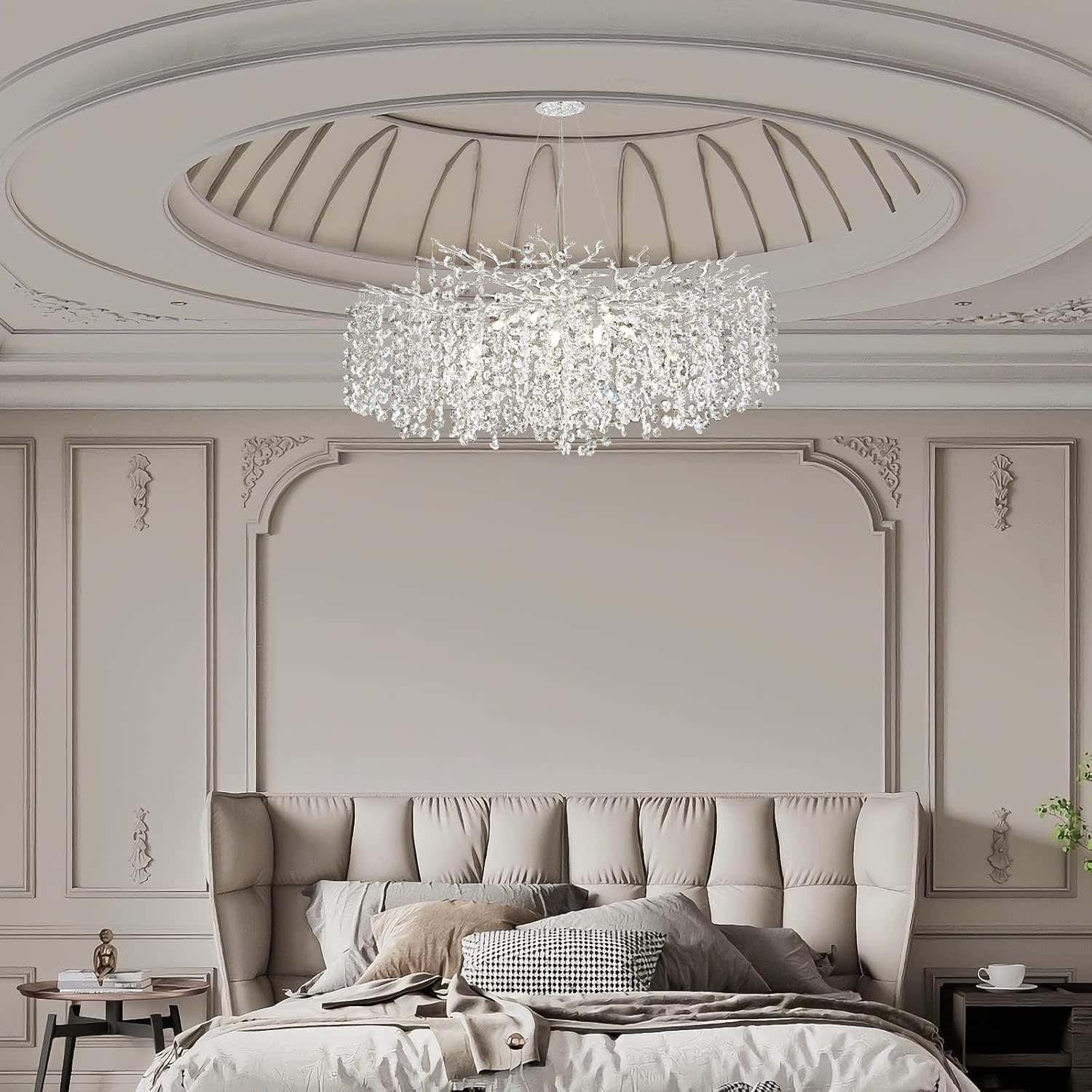Tree Branch Chandelier for Dining Room L55in - Fast Delivery-1-Luxehomezone