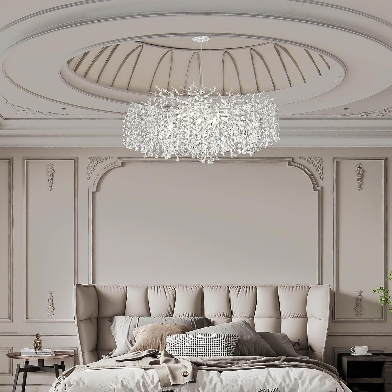 Tree Branch Chandelier for Dining Room L55in - Fast Delivery-1-Luxehomezone