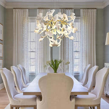 Ginkgo Round Chandelier 23.6''