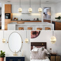 Alabaster Pendant Lights Kitchen Island - Fast Delivery-1-Luxehomezone
