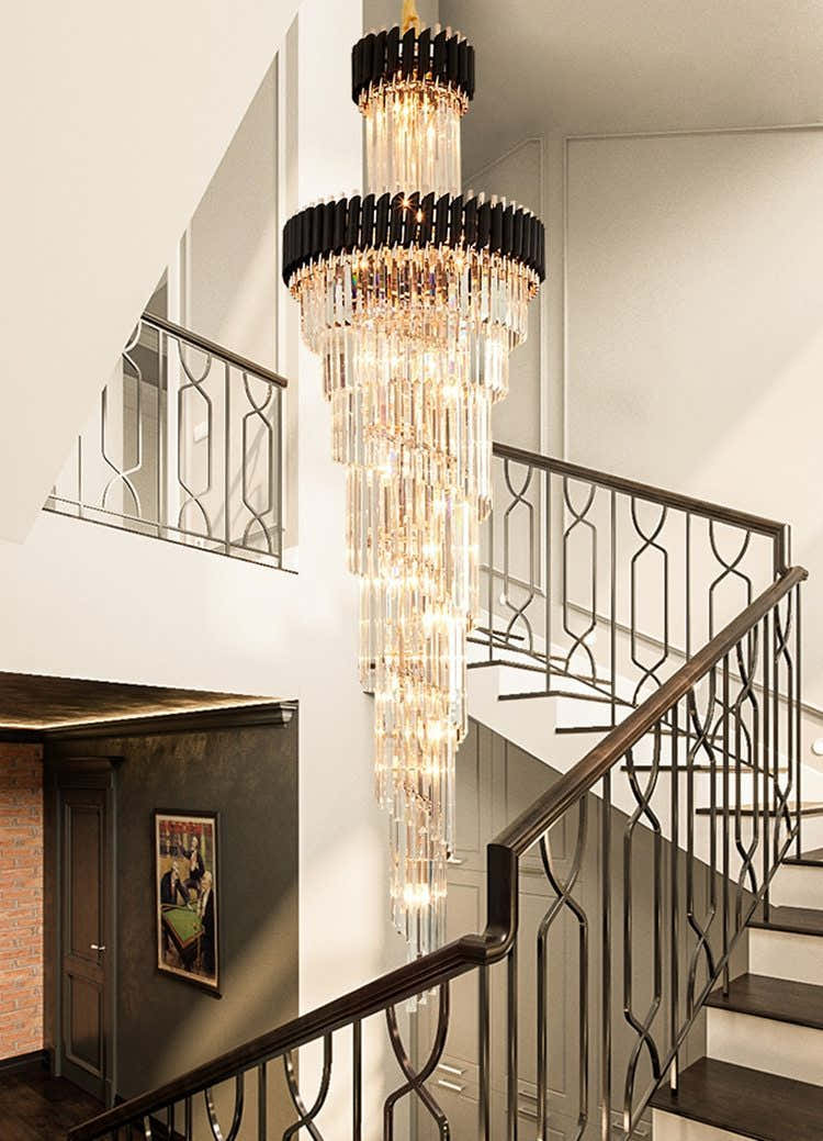 Enoch Multiple Tier Crystal Chandelier
