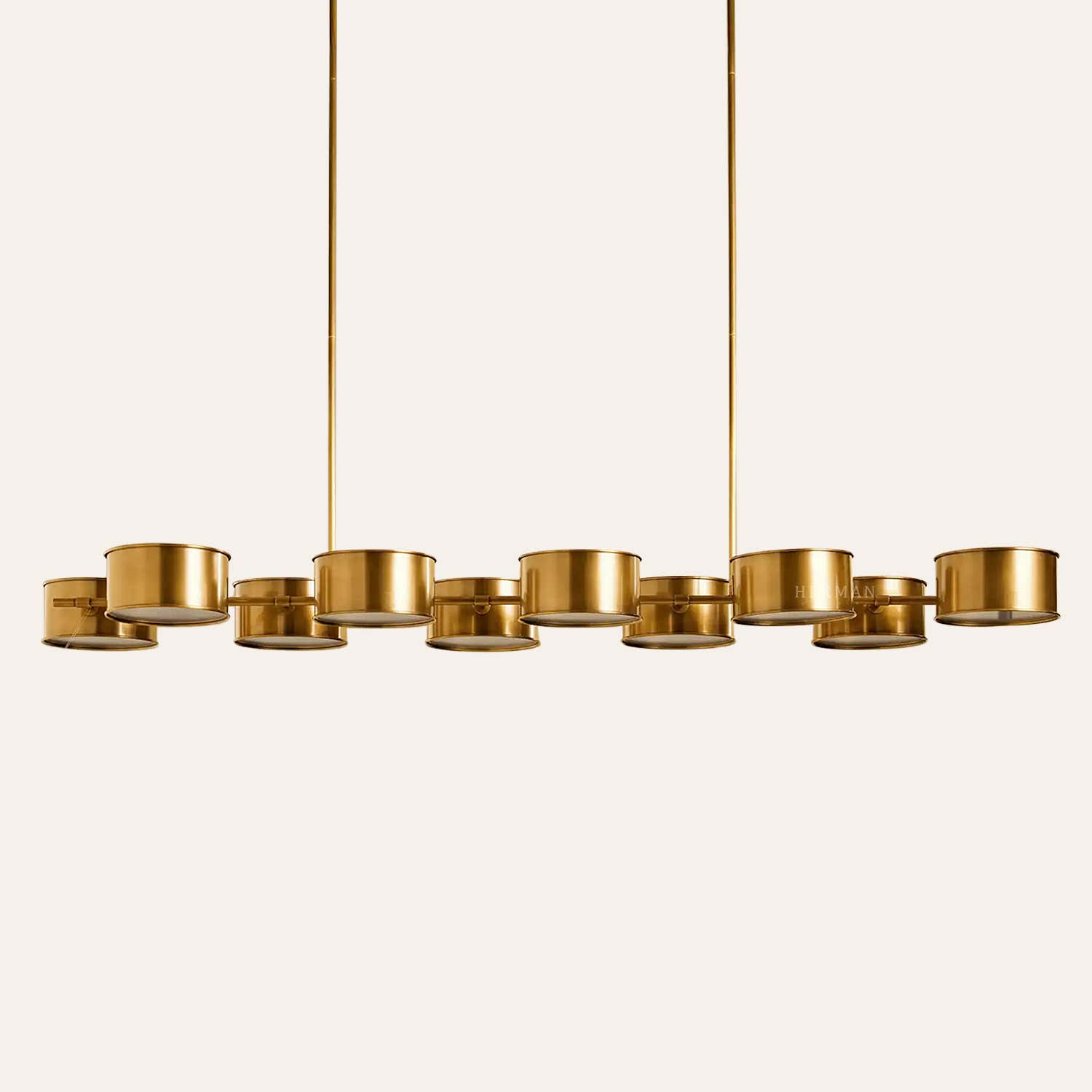 Daphne Metal Linear Chandelier