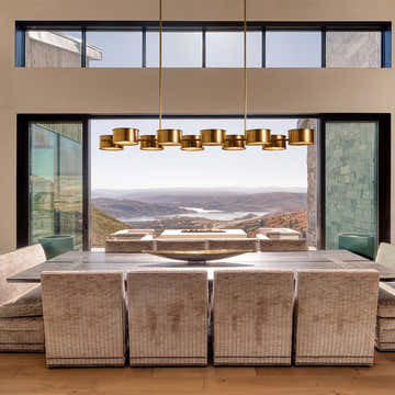 Daphne Metal Linear Chandelier