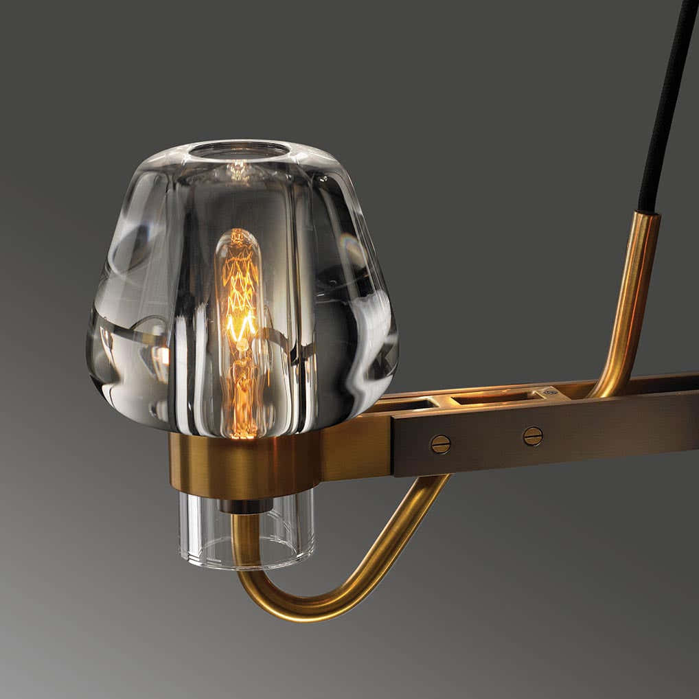 Letitia Crystal Chandelier 3 Light