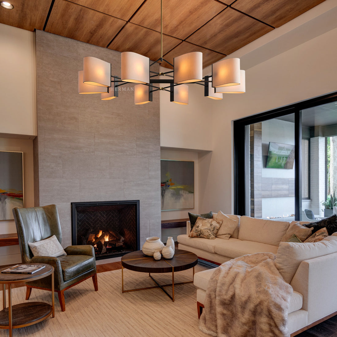 Dessay Circular Chandelier