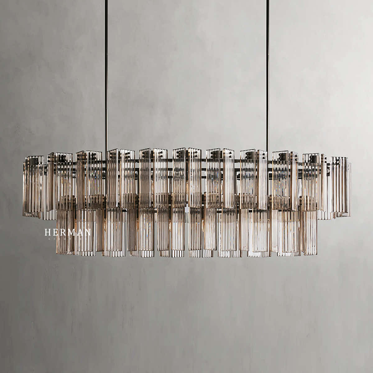 Delsie Oval 72" Chandelier