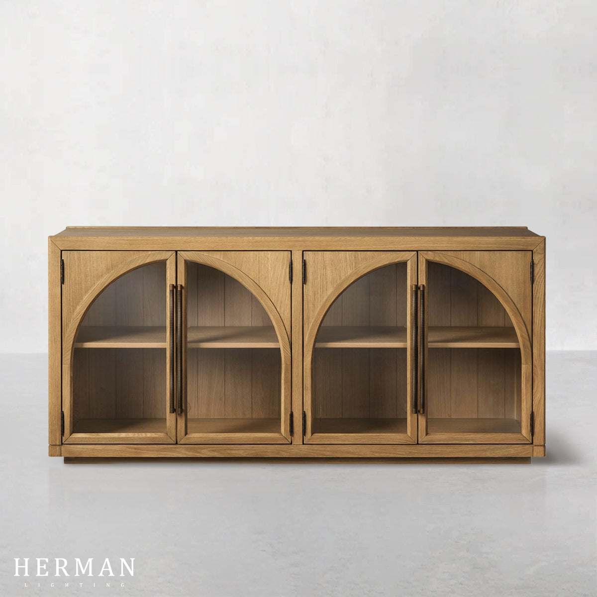 Hattie Sideboard in Oak 70"W 90"W