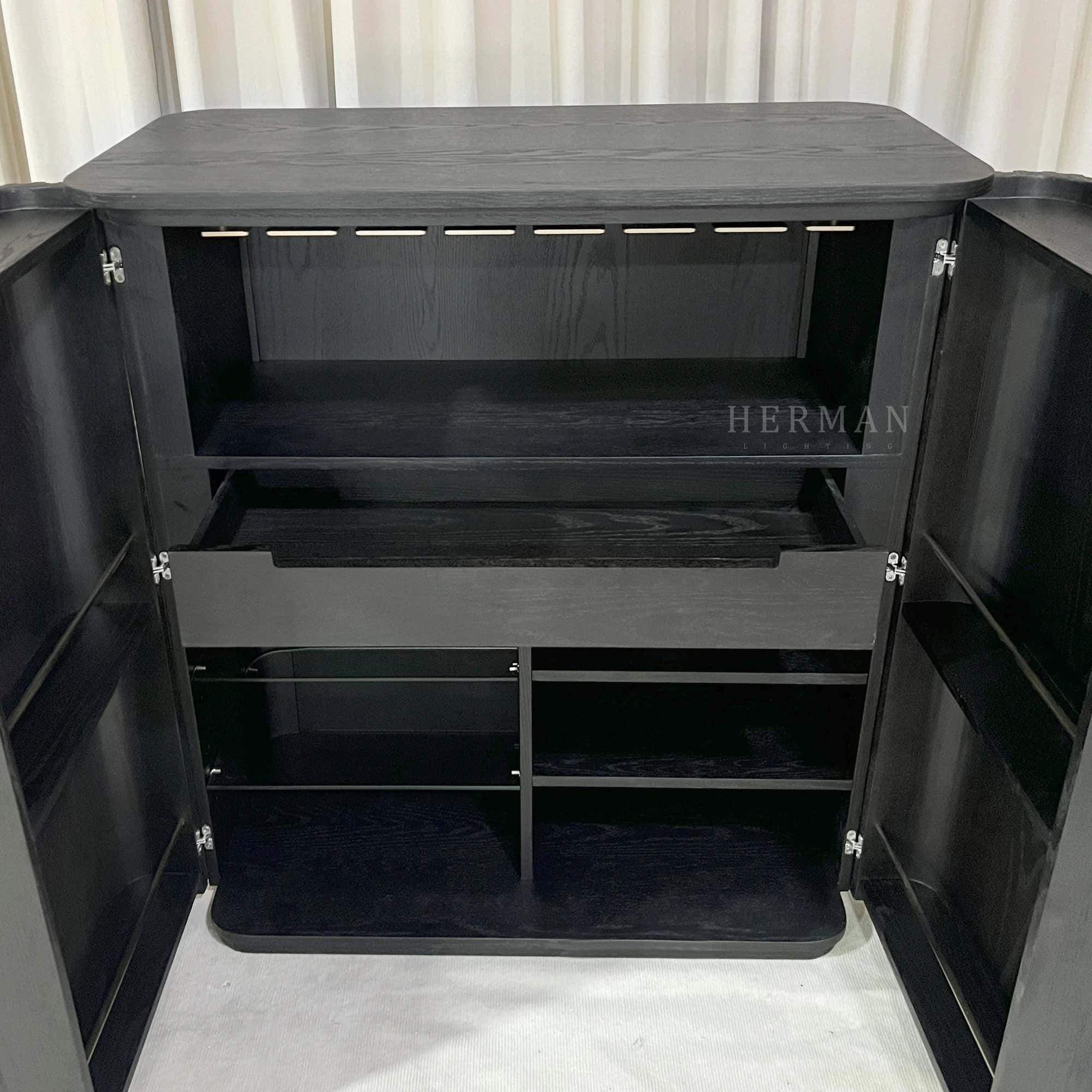 Arden Wood Bar Cabinet