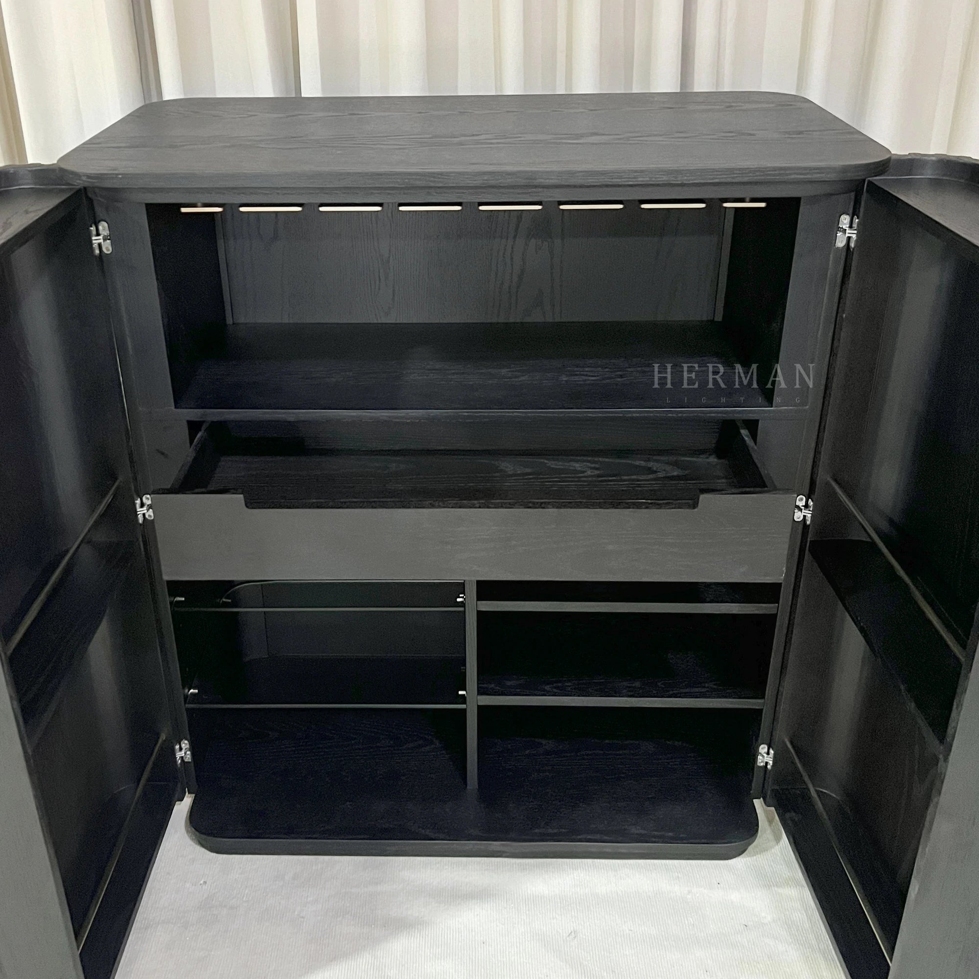 Arden Wood Bar Cabinet