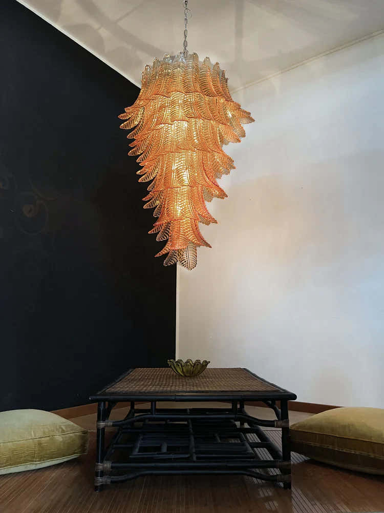 Cas Murano Spiral Chandelier