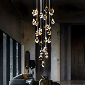 Crystal Rock Chandelier(Grand)
