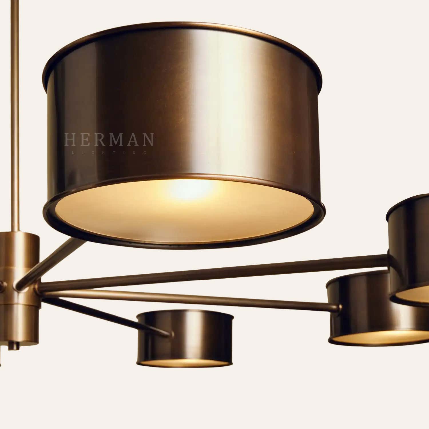 Daphne Metal Round Chandelier