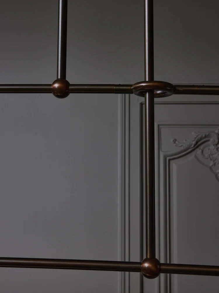 Alabaster Double Pendulum Chandelier