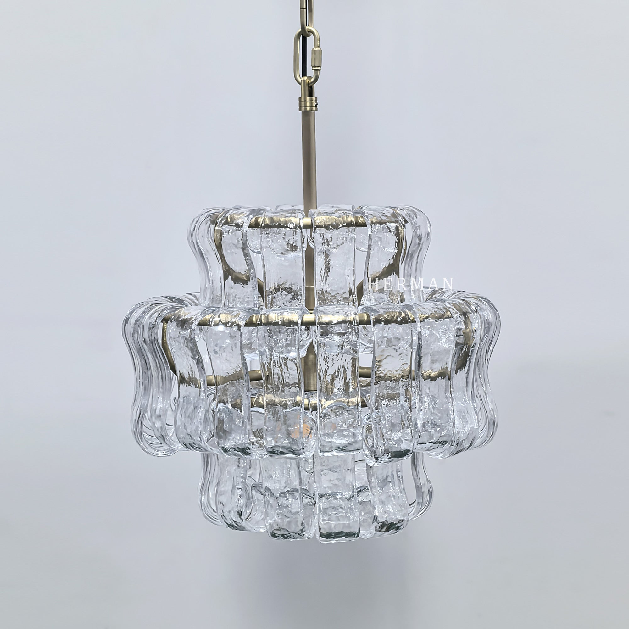 Amor Ghiaccio Glass Pendant Light