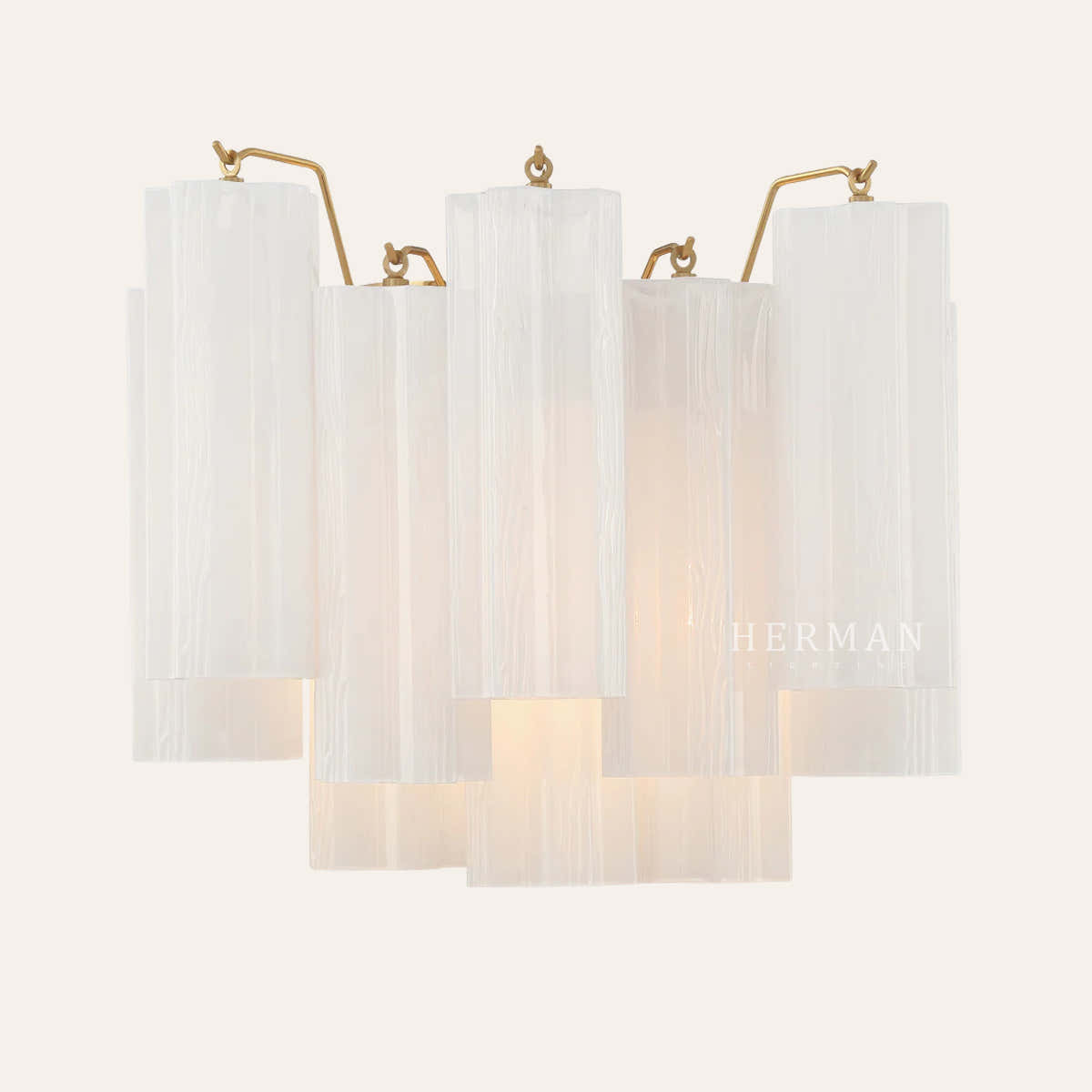Addis Murano Glass Wall Light 14''W