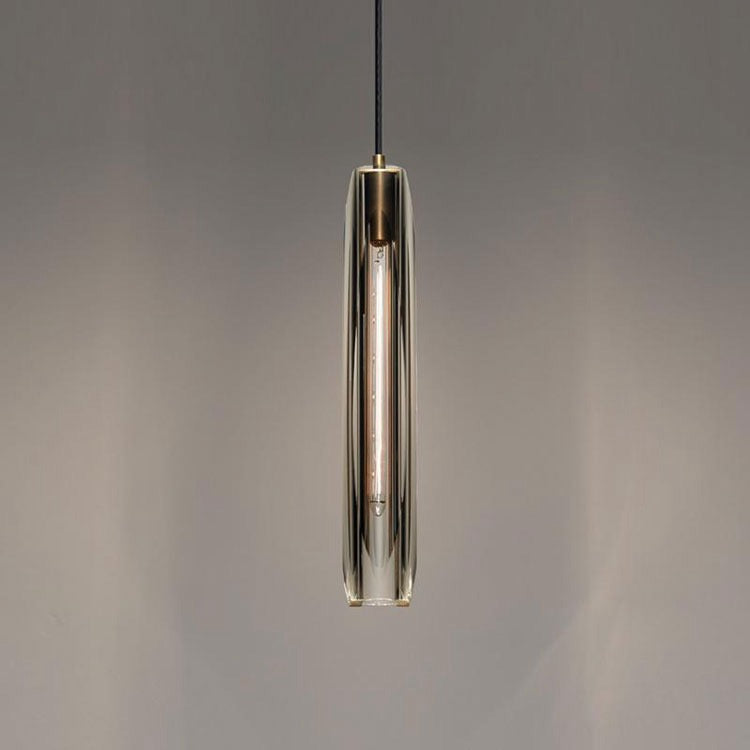 Cano Smoke Crystal Shade Pendant Light