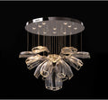 Glass Lotus Chandelier