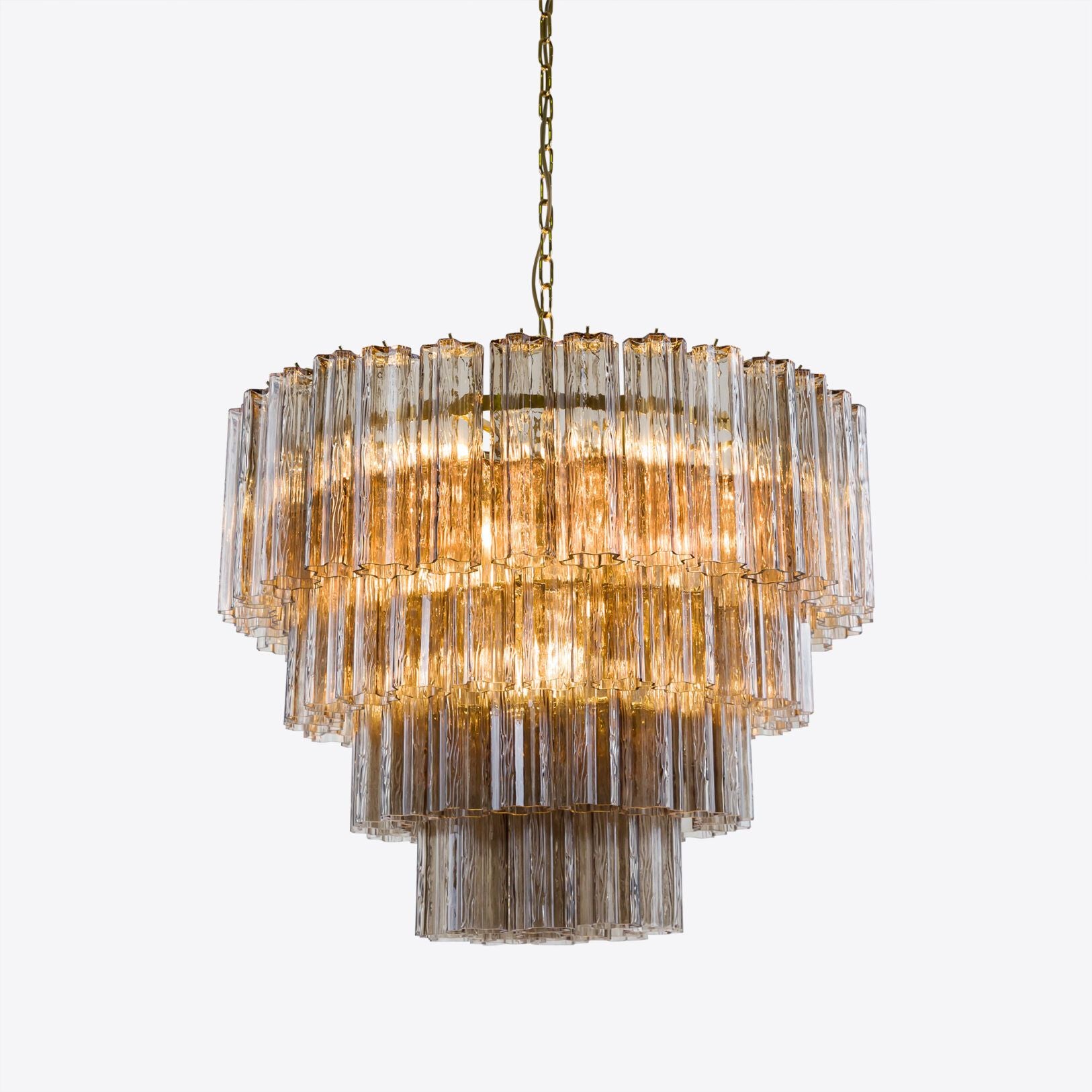 Large Treviso Murano Chandelier 31.5"