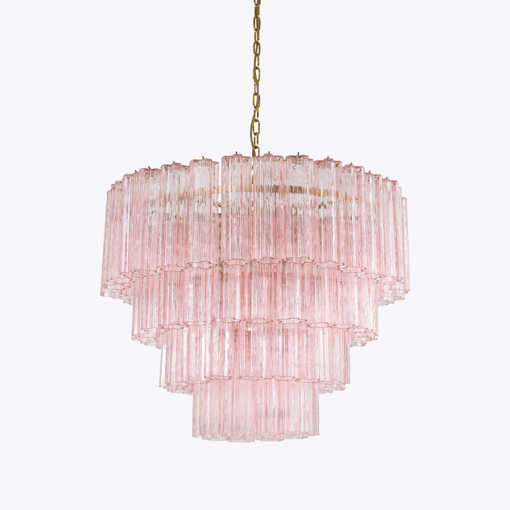 Large Treviso Murano Chandelier 31.5"