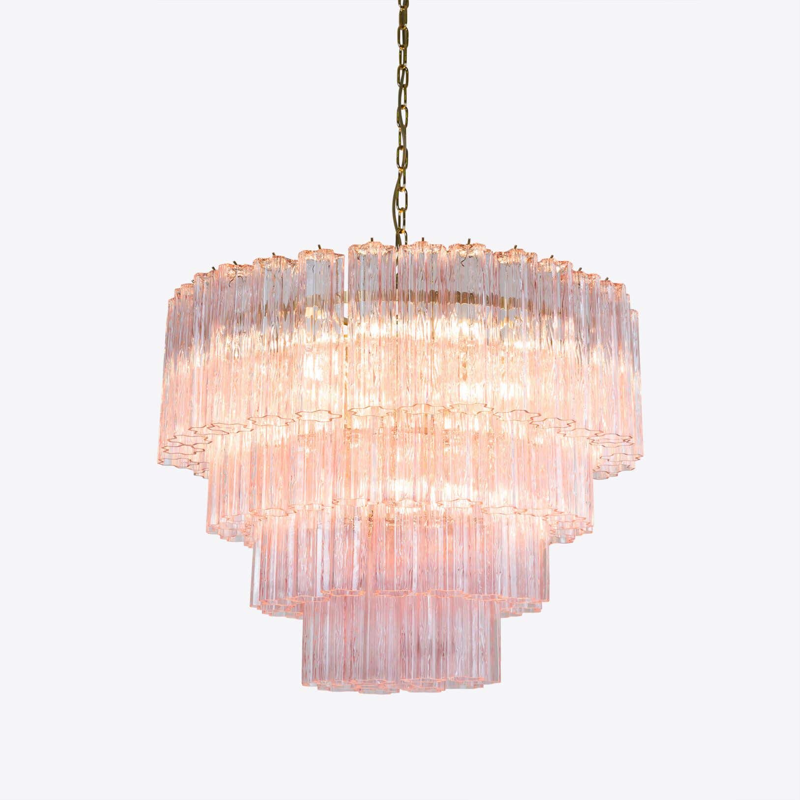 Large Treviso Murano Chandelier 31.5"