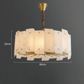 Marble Lorry Round Chandelier 20