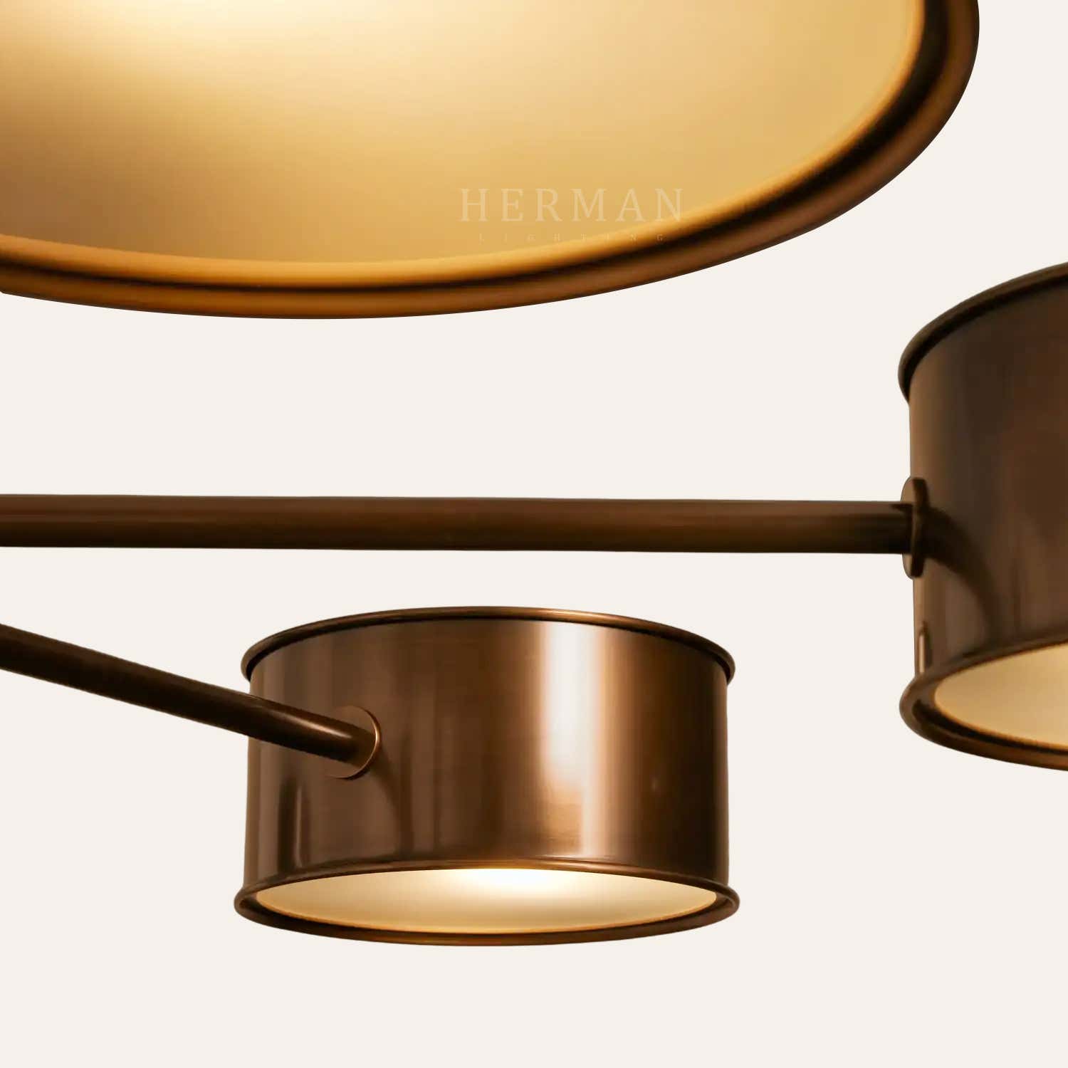 Daphne Metal Round Chandelier