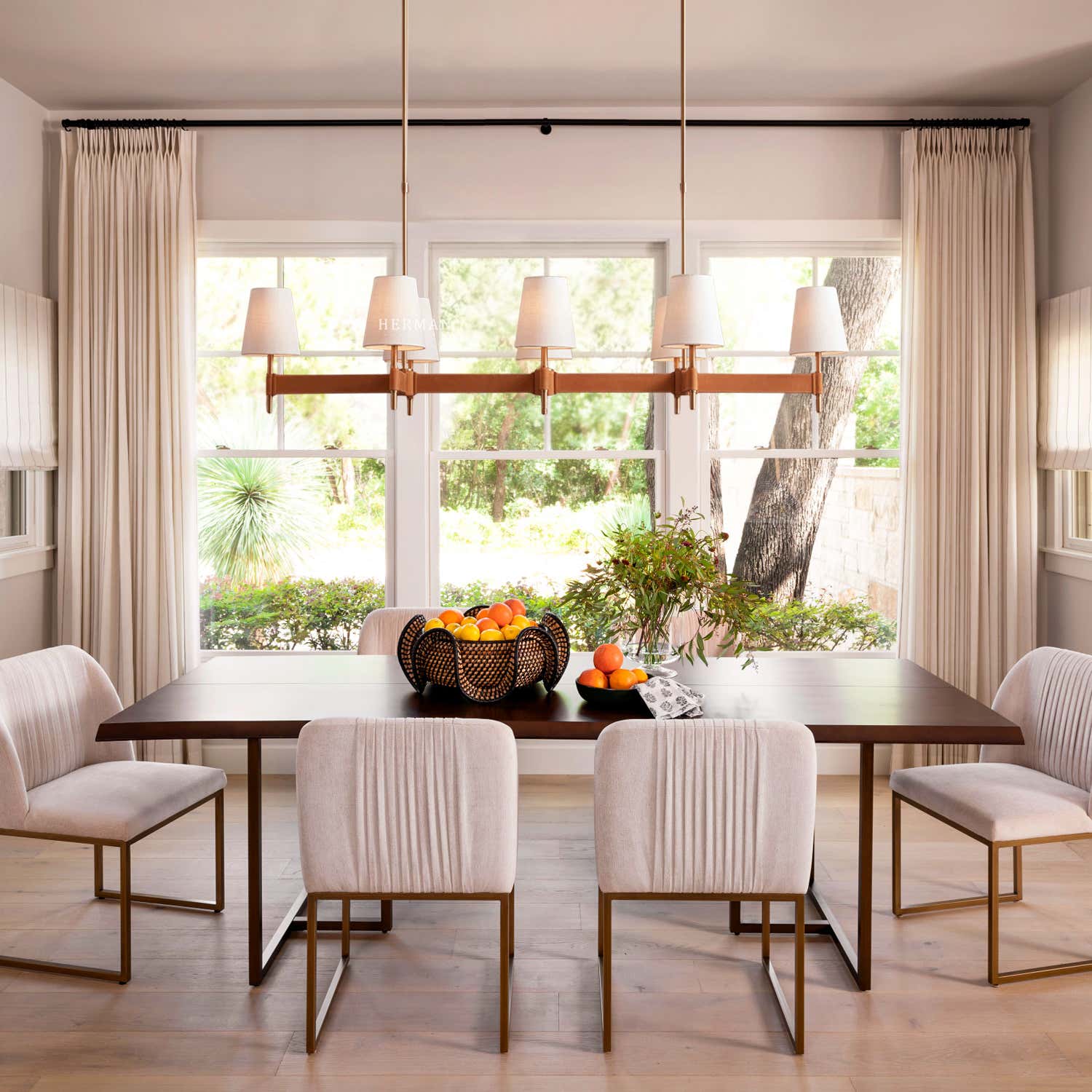 Hastings Midcentury Modern Linear Chandelier