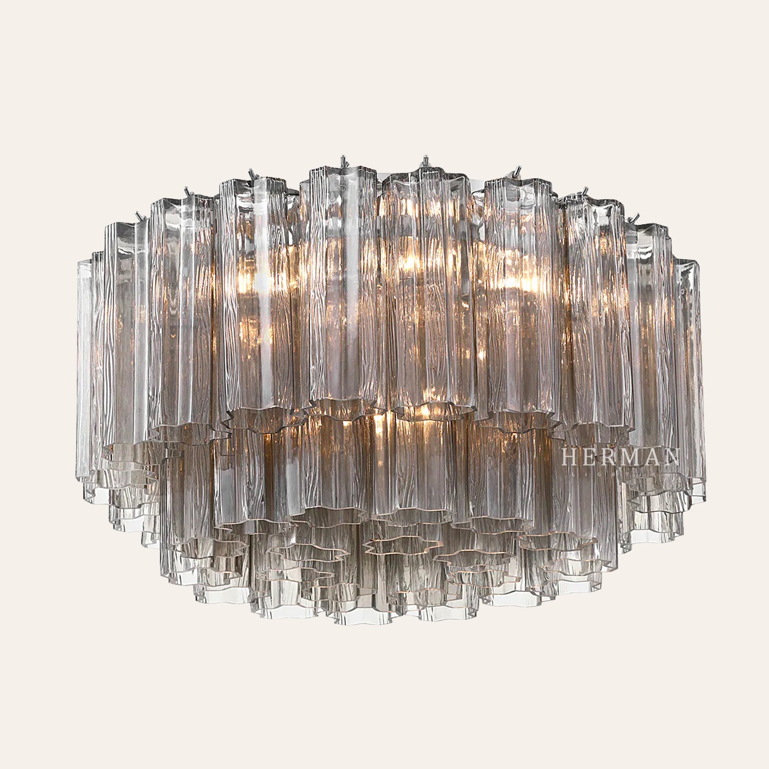 Addis Murano Glass Flushmount 22"/32"