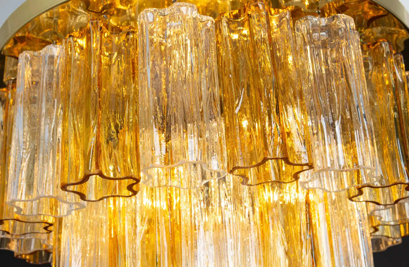1 of 3 Tronchi Murano Glass Flush mount light