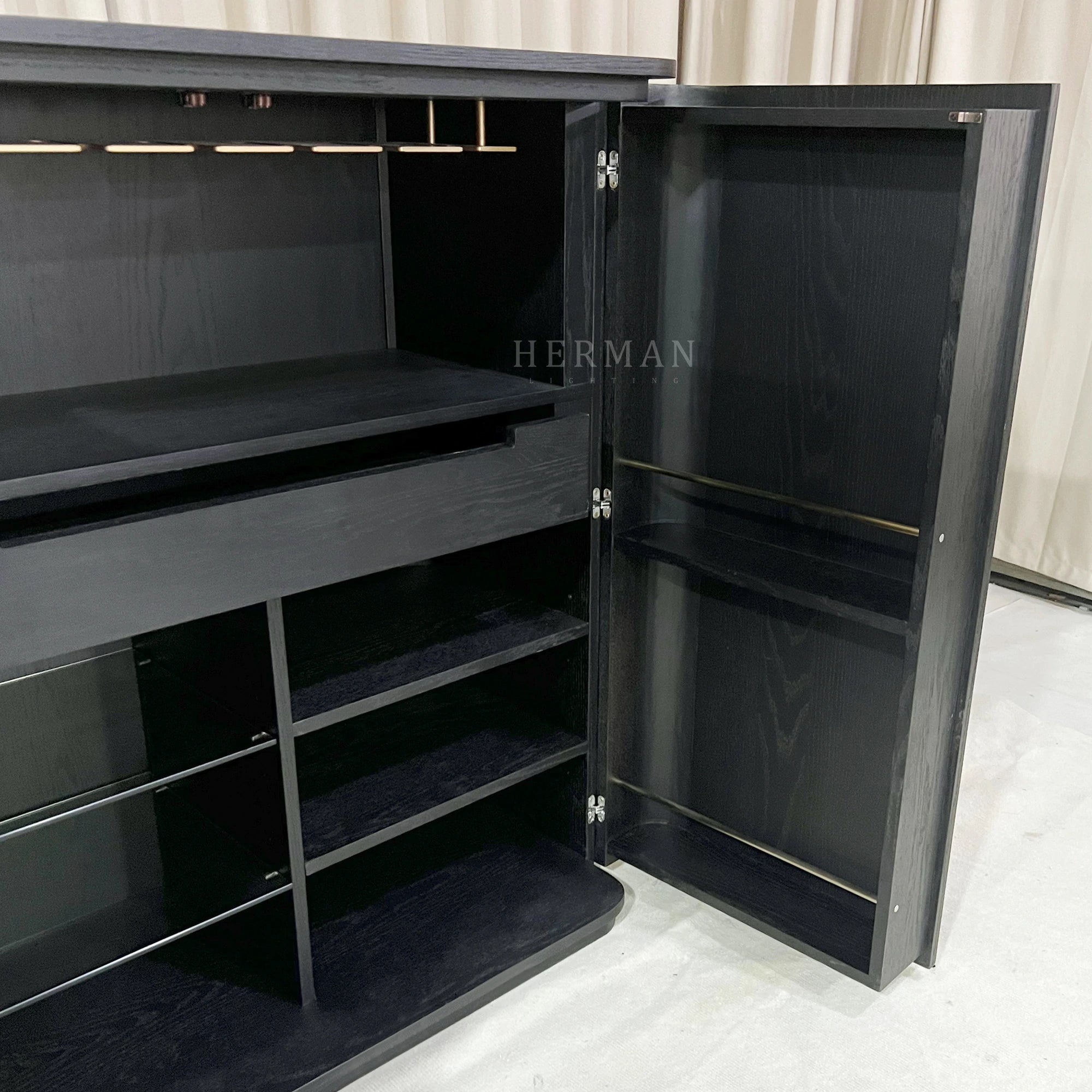 Arden Wood Bar Cabinet