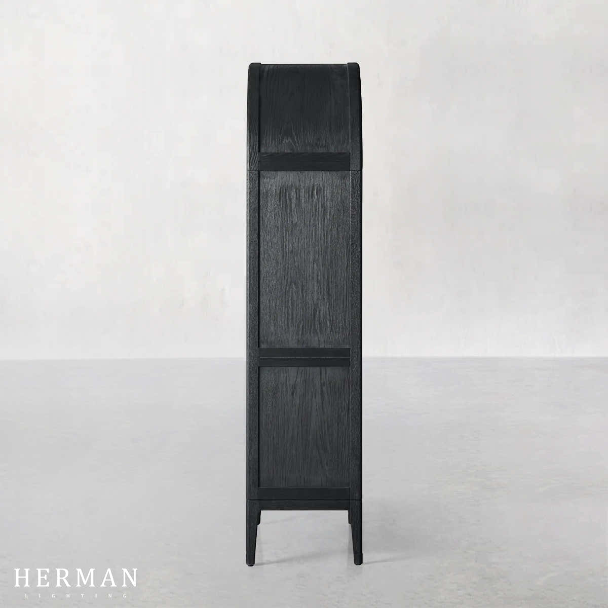 Hattie Open Bookcase in Oak 36"W 46"W