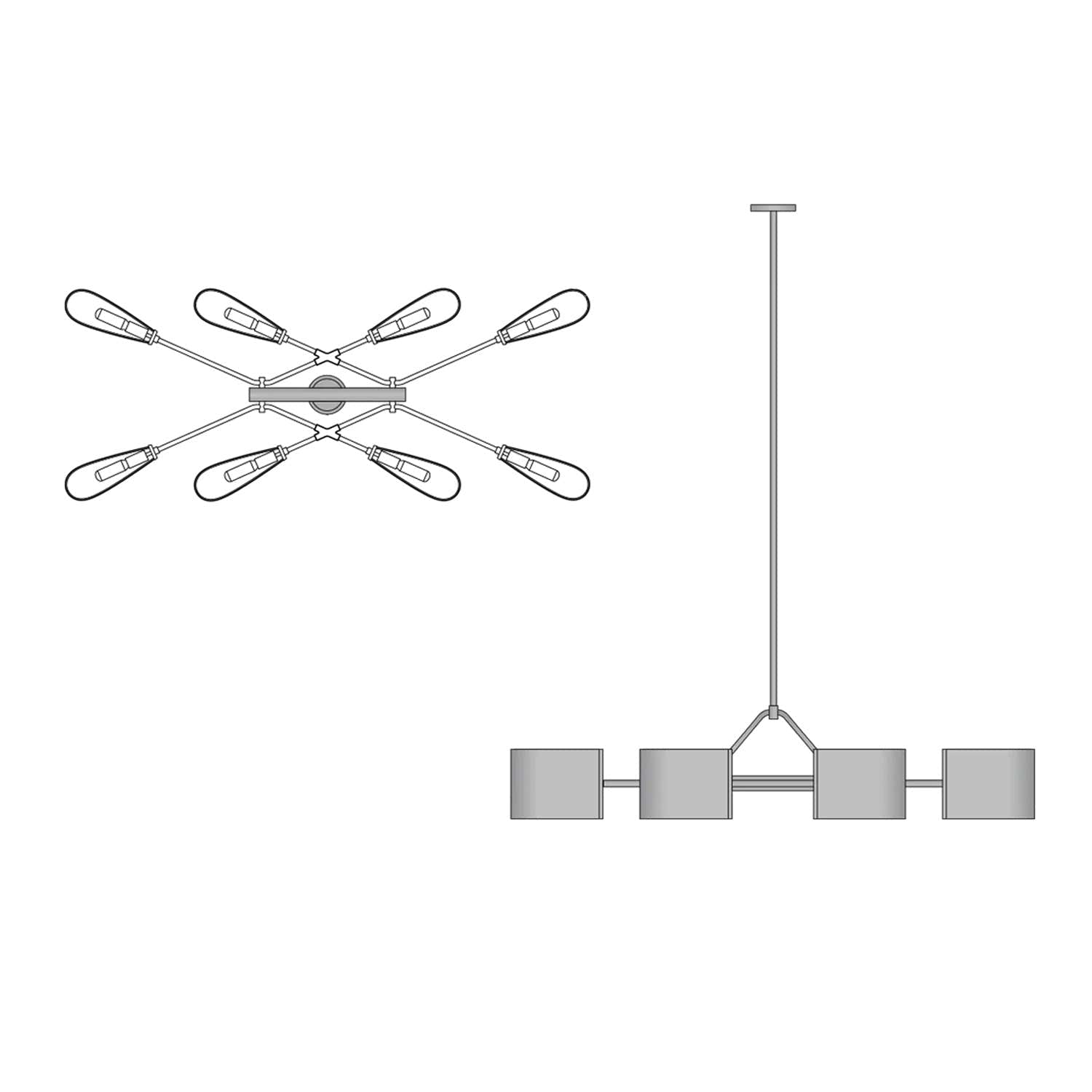 Dessay Linear Chandelier