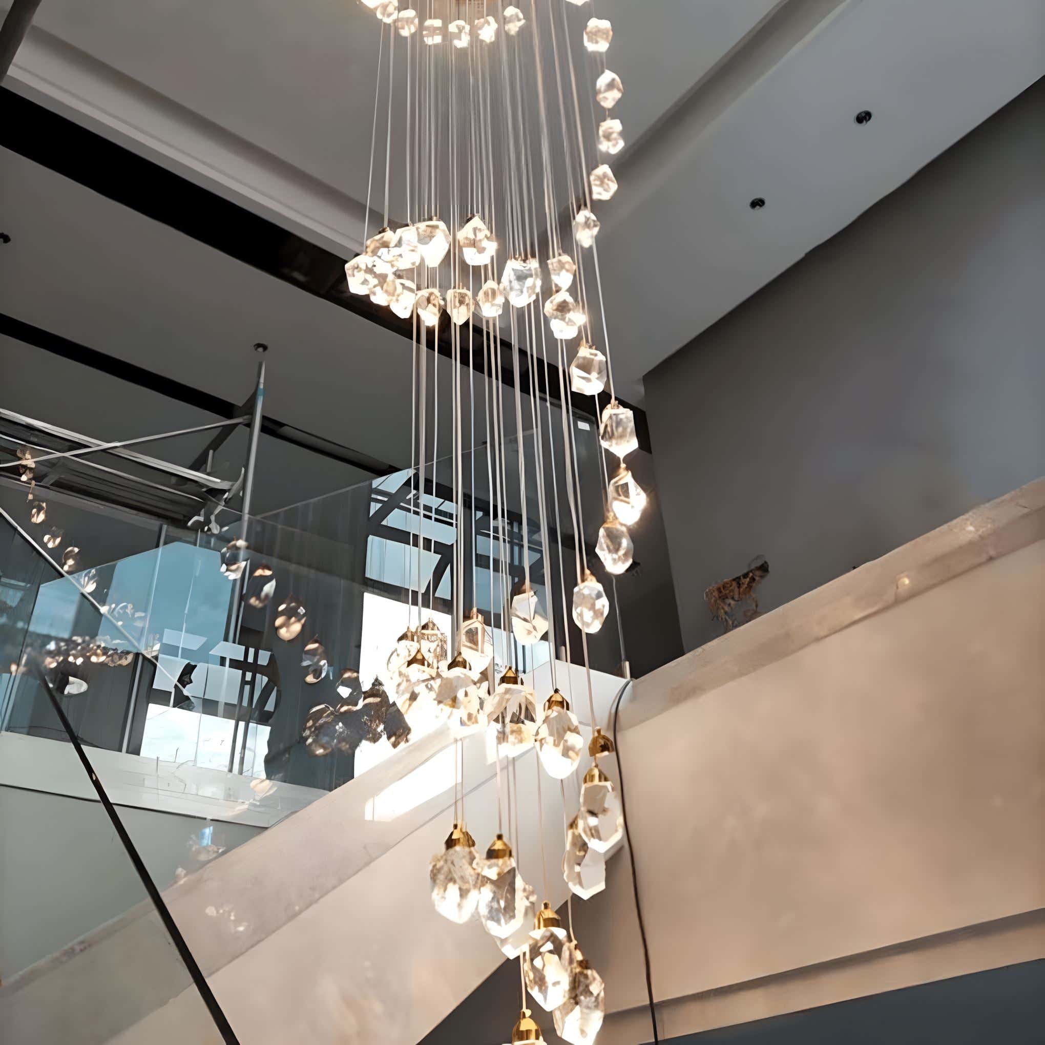 Crystal Rock Chandelier(Grand)