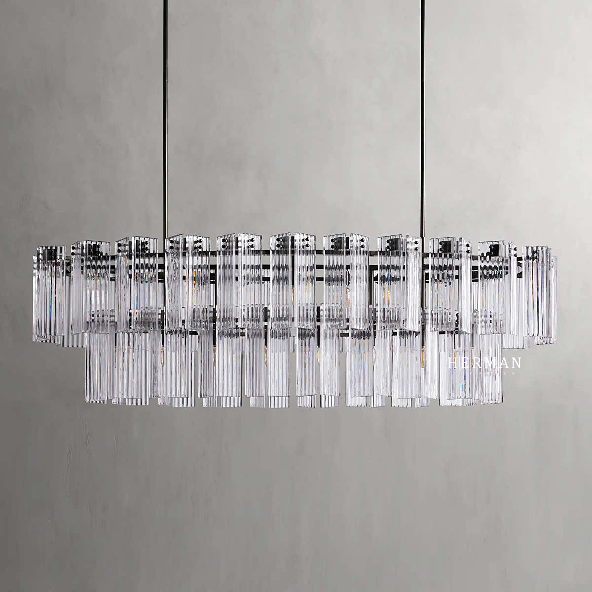 Delsie Oval 72" Chandelier