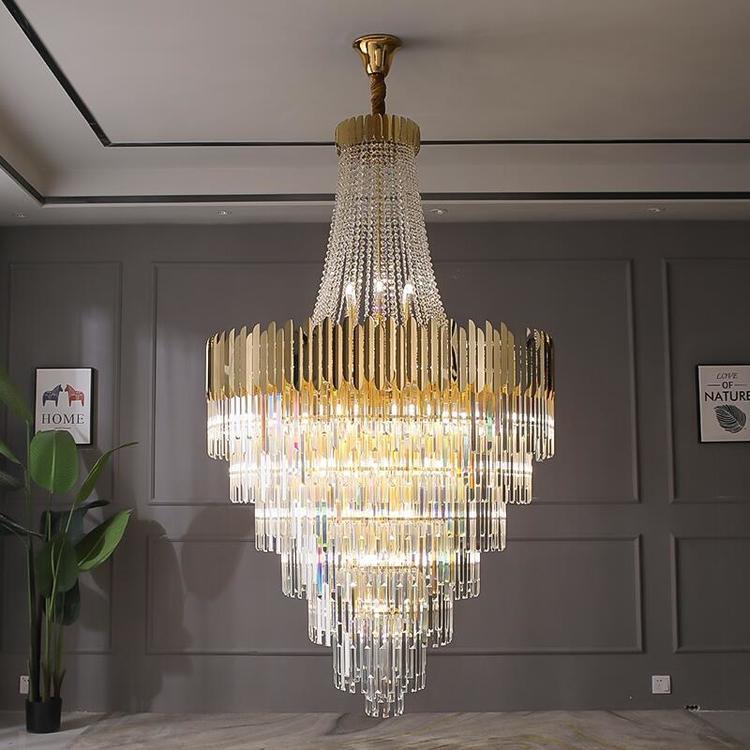 Enoch Multi Tier Crystal Chandelier