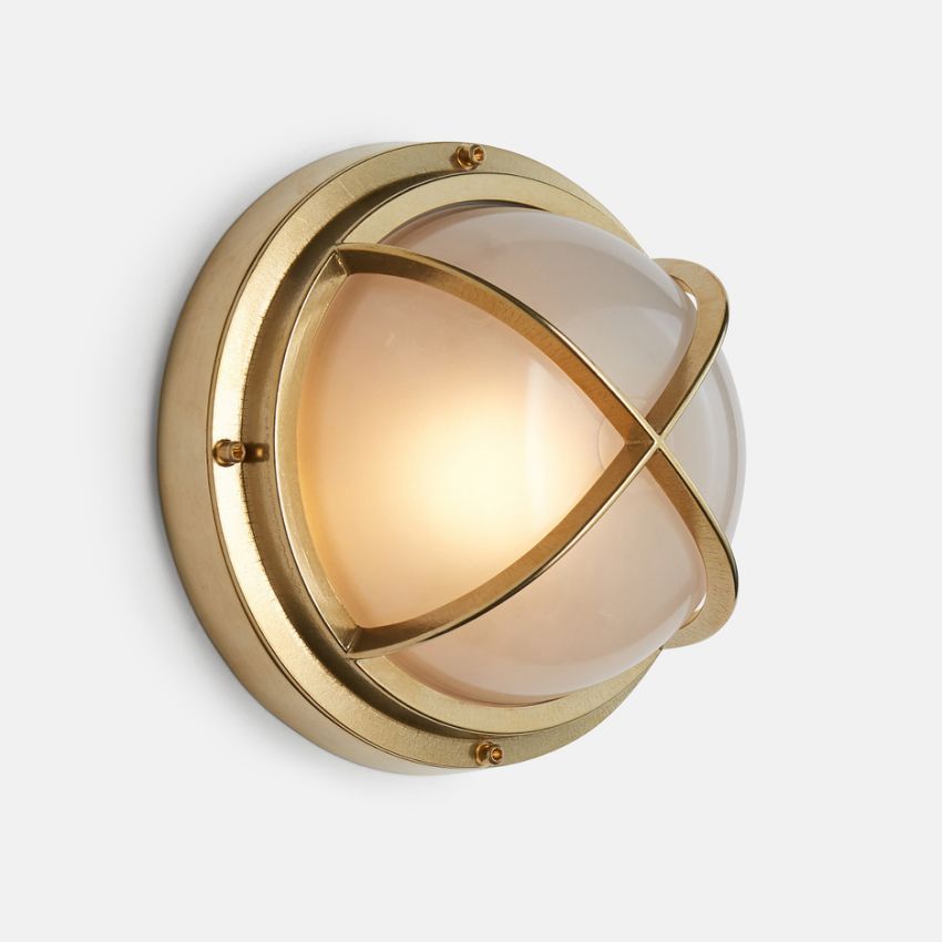 Forest Cage Round Bulkhead Sconce