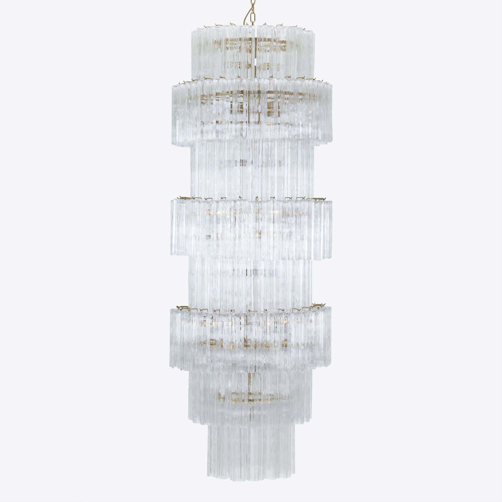 Manhattan Murano Chandelier 78"H