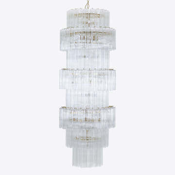 Manhattan Murano Chandelier 78"H