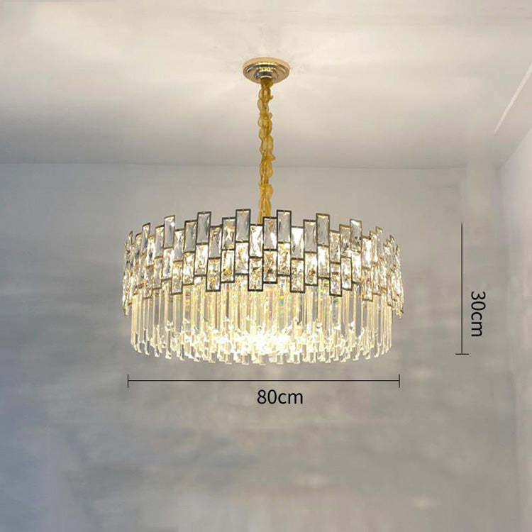 Kate Double Tier Crystal Chandelier