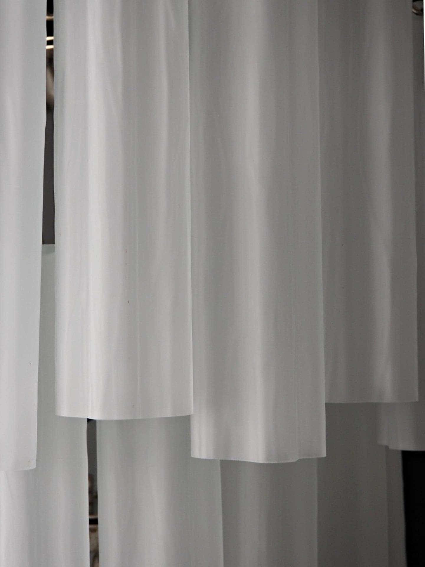 Murano Chandelier – 48 tubes – matte white