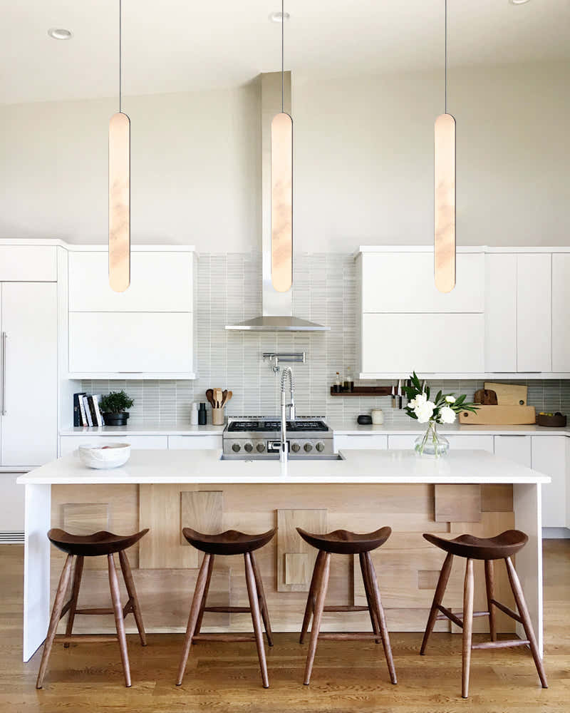 Cluster Mini Cadiz Linear Long Pendant Ceiling for Kitchen Island
