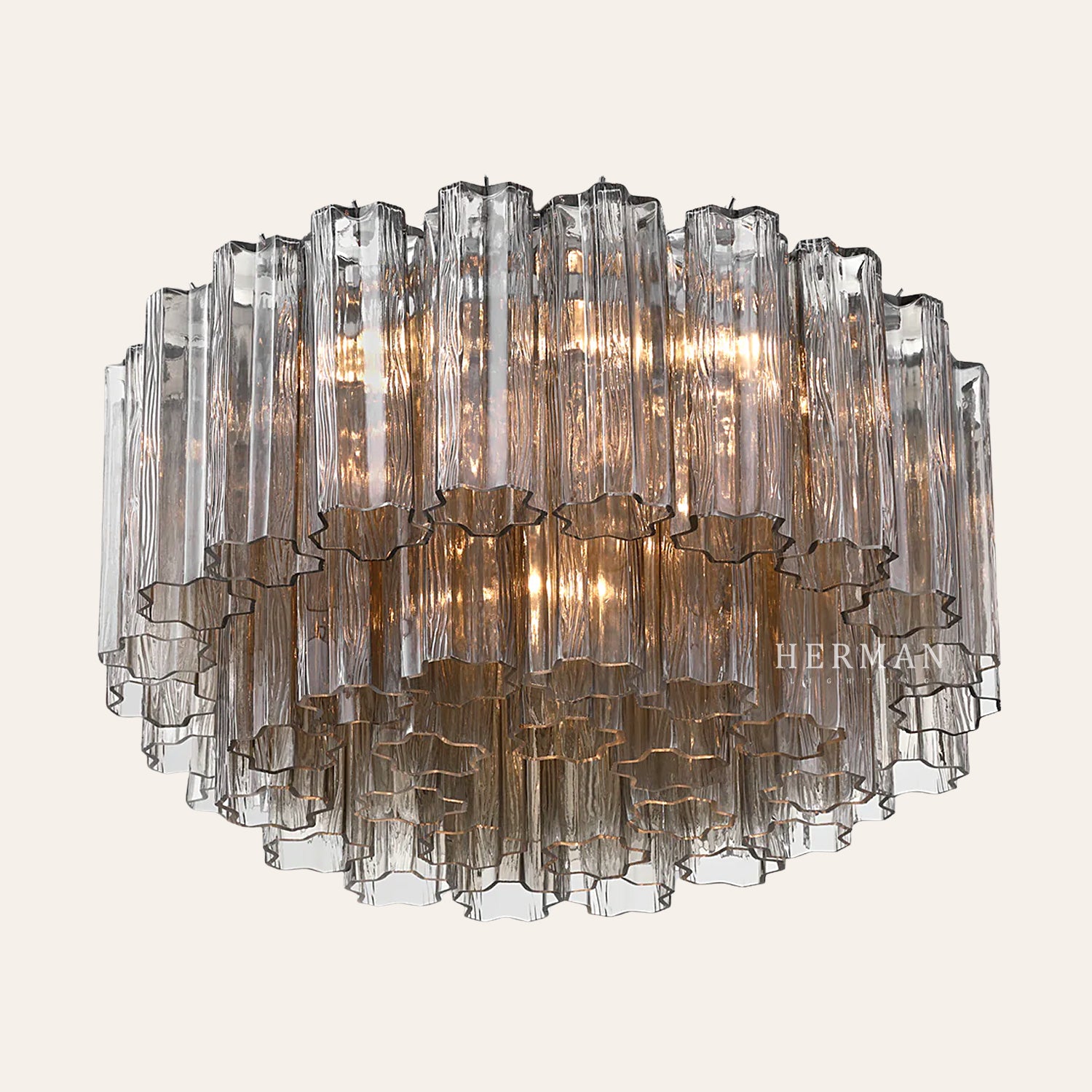 Addis Murano Glass Flushmount 22"/32"