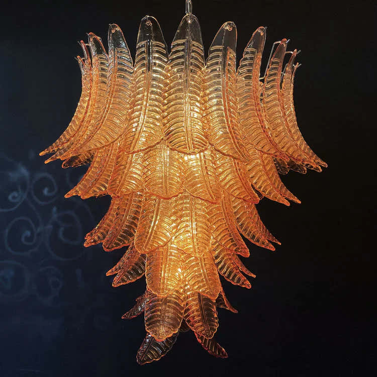 Felci Murano Glass Chandelier
