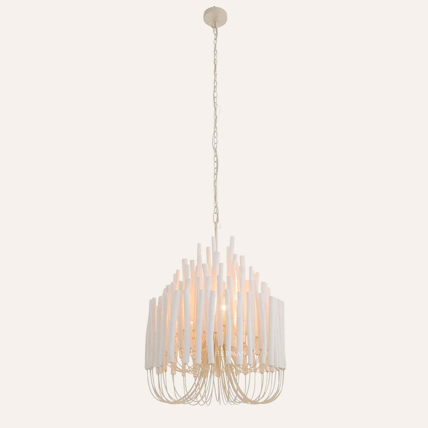 Tilda Alabaster Chandelier  21" 36"
