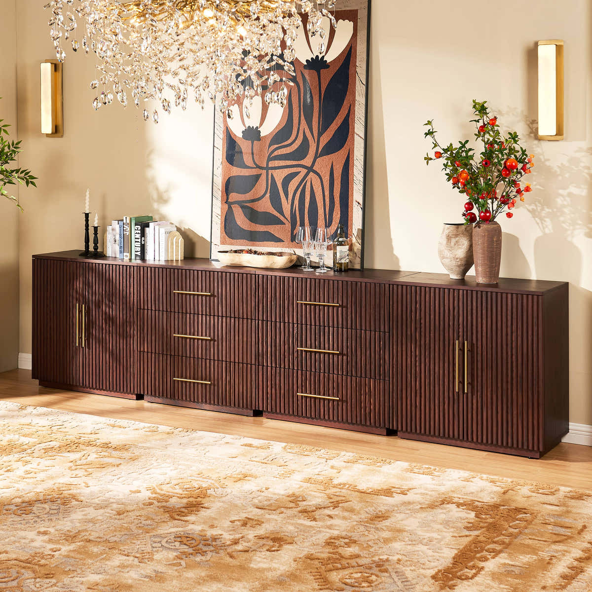$2500+ Purchase Gift | Aurelian Relief Wool-Blend Rug 5'x8'