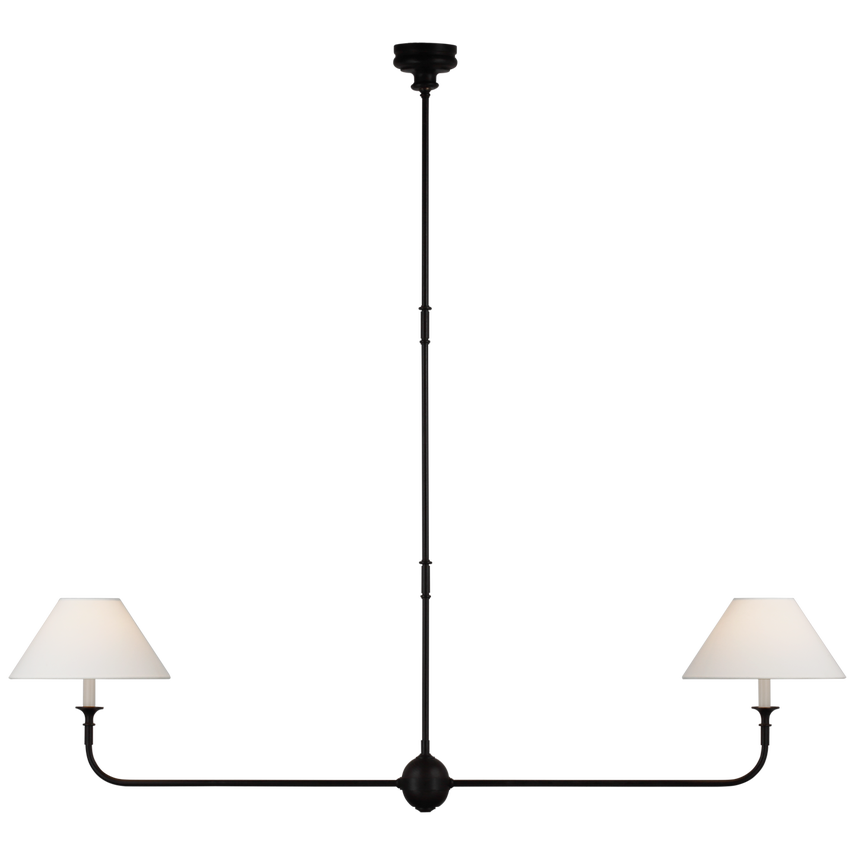 Piiaf Large Two Light Linear Pendant